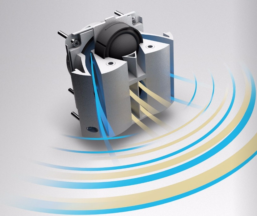 LD SYSTEM MAUI P900 PORSCHE DESIGN ARRAY COLONNA 50 DIFFUSORI (32X1,16X2.8,2X10) WHAVEAHEAD SONICGUIDE GRAPHITE BLACK 2