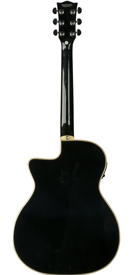 EKO NXT 018 CW EQ BLACK CHITARRA ACUSTICA ELETTRIFICATA SPALLA MANCANTE COLORE NERO 2