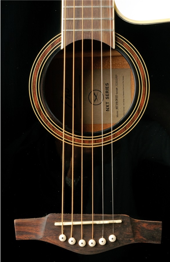 EKO NXT 018 CW EQ BLACK CHITARRA ACUSTICA ELETTRIFICATA SPALLA MANCANTE COLORE NERO 6