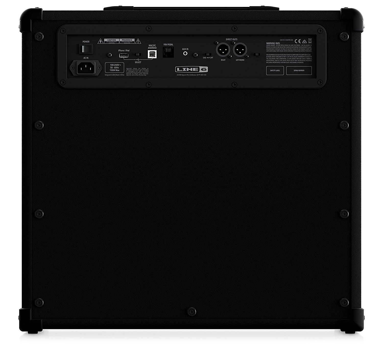 LINE6 Spider V 120 AMPLIFICATORE PER CHITARRA WIRELESS READY 120W 2