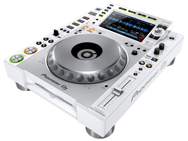 PIONEER CDJ2000-NXS2 WH WHITE NEXUS 2 BLACK CD PLAYER PROFESSIONALE PER DJ BIANCO 1