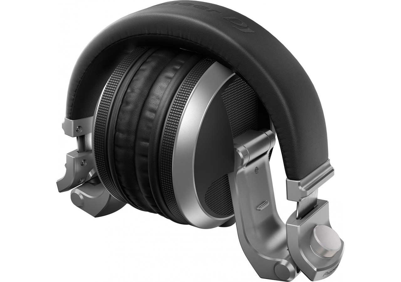 PIONEER HDJ X5KS SILVER CUFFIA CHIUSA OVER EAR 32 OHM PER DJ + CUSTODIA – COLORE ARGENTO 4