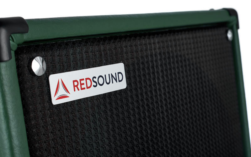 RED SOUND RS-LG12 PASSIVE GREEN CABINET PASSIVO 250 WATT RMS PER KEMPER PROFILER POWER HEAD REALIZZATO A MANO COLORE VERDE 3