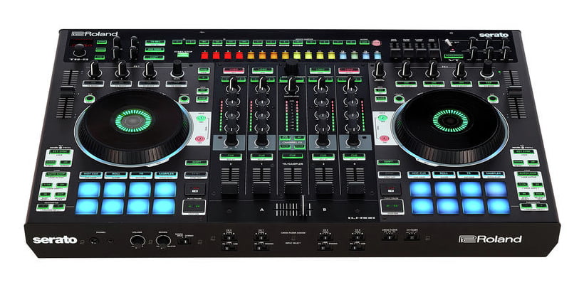 ROLAND DJ808 CONTROLLER PER DJ CON MIXER 4 CANALI E DRUM MACHINE 1