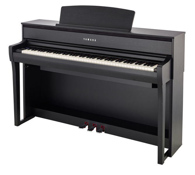 YAMAHA CLAVINOVA CLP675BK BLACK PIANOFORTE DIGITALE NERO 1
