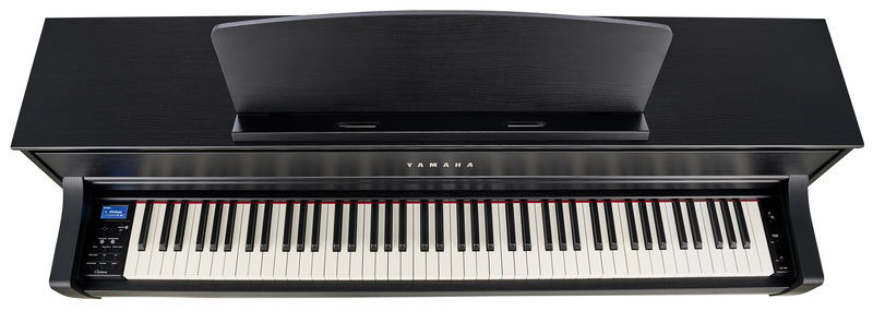 YAMAHA CLAVINOVA CLP675BK BLACK PIANOFORTE DIGITALE NERO 4