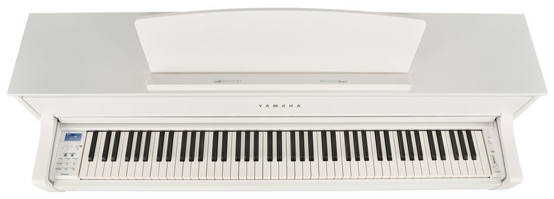 YAMAHA CLP675WH BIANCO PIANOFORTE DIGITALE BIANCO 4