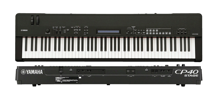 YAMAHA CP40 PIANOFORTE DA PALCO 88 TASTI PESATI 2