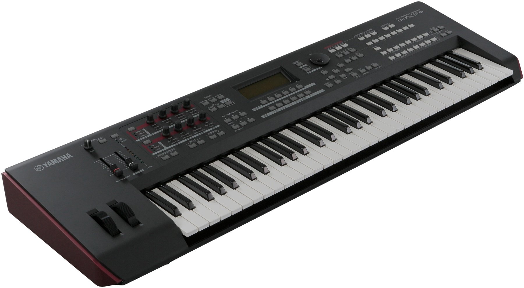 YAMAHA MOXF6 SINTETIZZATORE 61 TASTI SEMIPESATI COLORE NERO 1