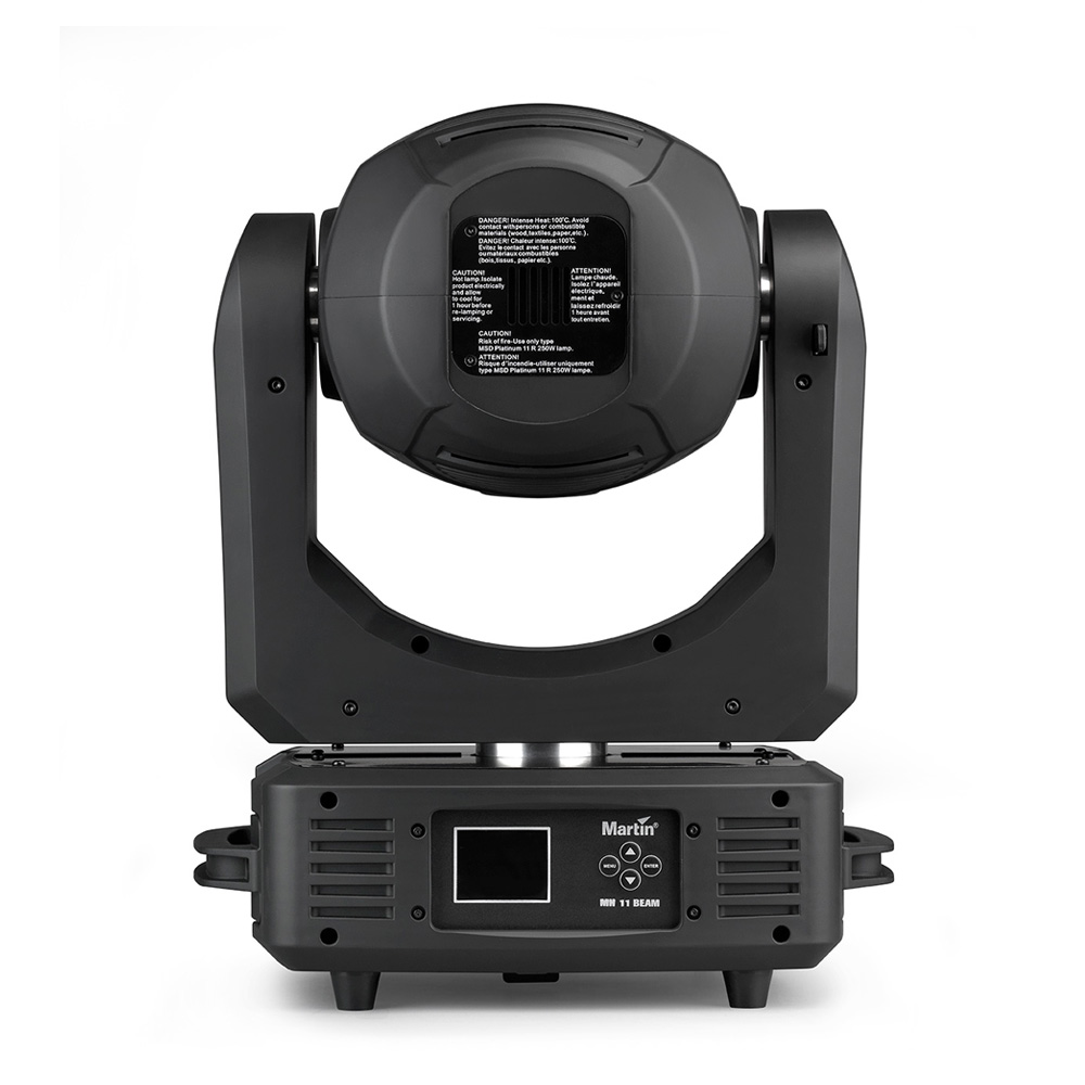 MARTIN RUSH MH 11 BEAM TESTA MOBILE A FASCIO AD ALTA INTENSITA CON OTTICA 13 COLORI 8 MOVIMENTI DIVERSI 2