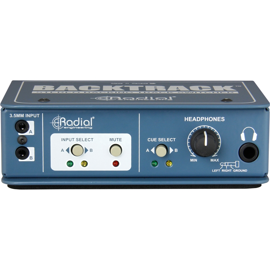 RADIAL BACKTRACK SWITCHER AUDIO STEREO COMPATTO 1