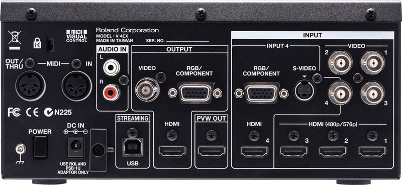 ROLAND V4 EX MIXER VIDEO DIGITALE 4 CANALI CON EFFETTI 2
