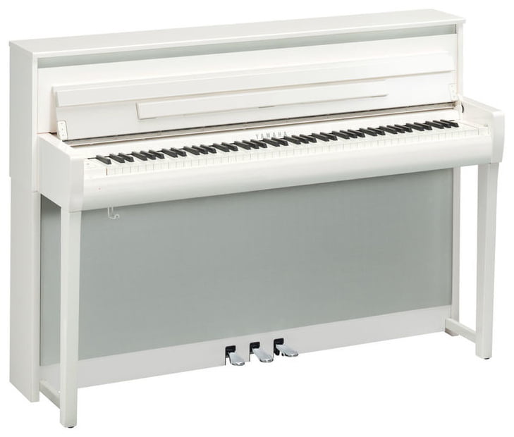 YAMAHA ClAVINOVA CLP685 PWH POLISHED WHITE PIANOFORTE DIGITALE 88 TASTI COLORE BIANCO LUCIDO 0
