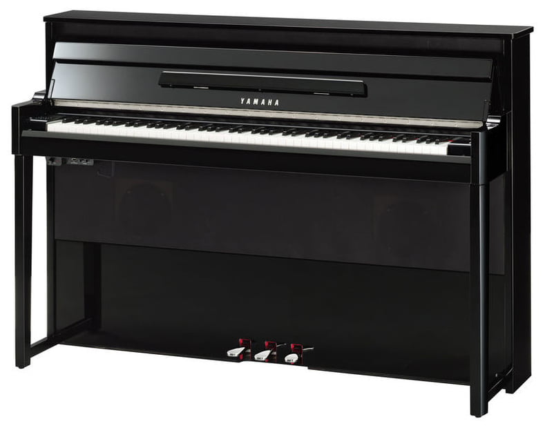 YAMAHA Nu1X AVANT GRAND PE POLISHED BLACK PIANOFORTE ACUSTICO 88 TASTI  COLORE NERO LUCIDO - SuonoStore.com