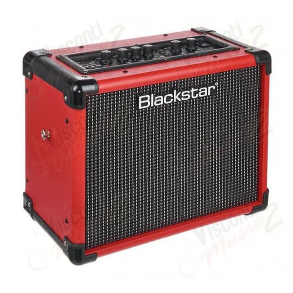 BLACKSTAR ID CORE STEREO 10 V 2 RED AMPLIFICATORE STEREO A MODELLAZIONE PER CHITARRA 10W ROSSO 2