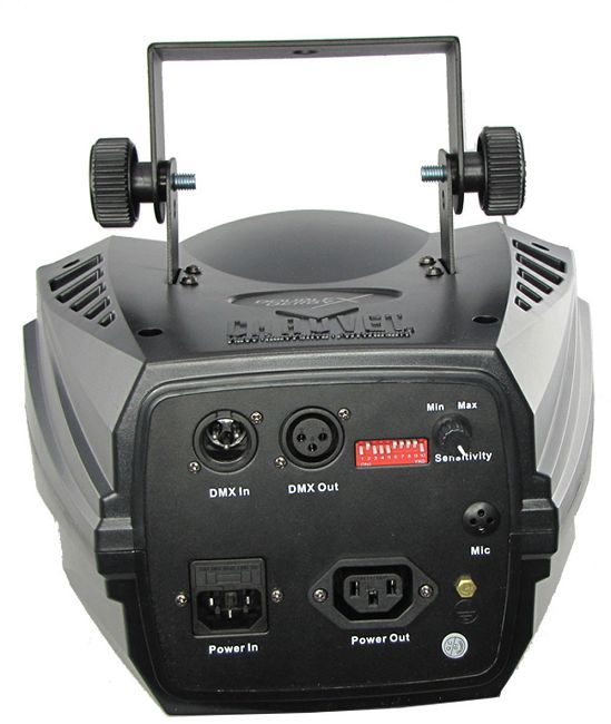 CHAUVET DOUBLE DERBY X EFFETTO LUCE MULTI BEAM DERBY A LED 3 x 3 WATT RGB DMX 1