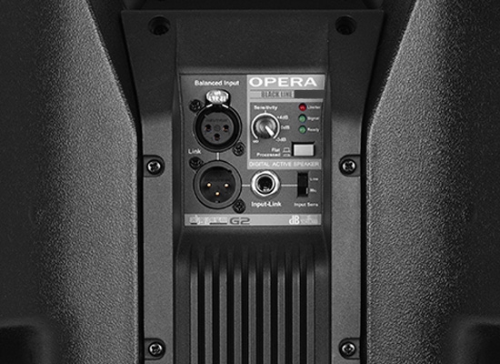 DB TECHNOLOGIES OPERA 910 BL CASSA ALTOPARLANTE ATTIVO 2 VIE 900 WATT 2