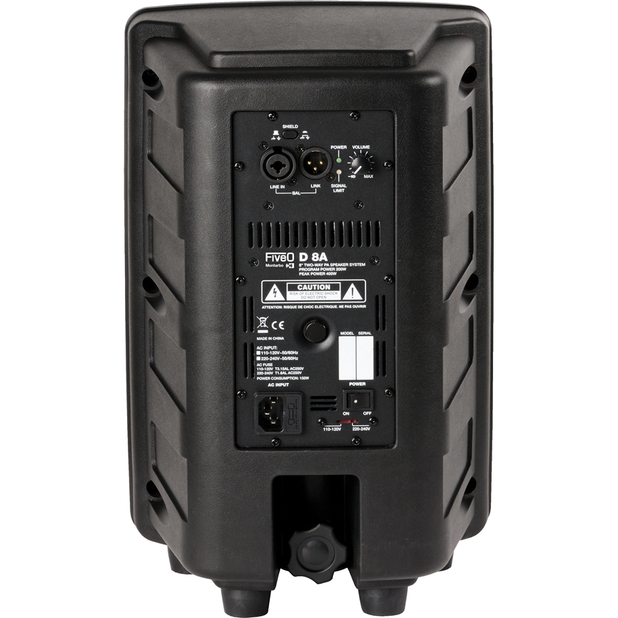 MONTARBO FiveO D8A CASSA ATTIVA 8 2