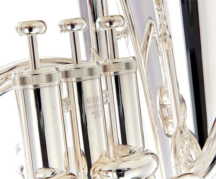 YAMAHA YEP-642 S II NEO EUFONIO IN Bb PLACCATO IN OTTONE ARGENTO + CUSTODIA E BOCCAGLIO 51 3