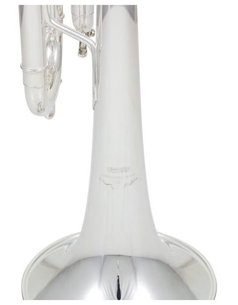 YAMAHA YTR-6335 GS SILVER TROMBA IN SIB PLACCATO ARGENTO IN OTTONE DORATO + CUSTODIA E BOCCHINO 5