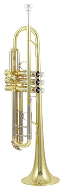 YAMAHA YTR-8335 04 TROMBA IN SIB LACCATO TRASPARENTE IN OTTONE + CUSTODIA DOPPIA E BOCCAGLIO 1