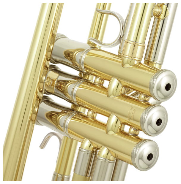 YAMAHA YTR-8335 04 TROMBA IN SIB LACCATO TRASPARENTE IN OTTONE + CUSTODIA DOPPIA E BOCCAGLIO 3