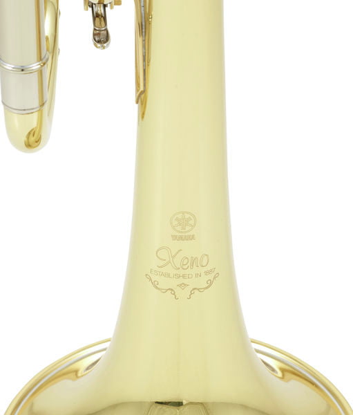 YAMAHA YTR-8335 04 TROMBA IN SIB LACCATO TRASPARENTE IN OTTONE + CUSTODIA DOPPIA E BOCCAGLIO 4