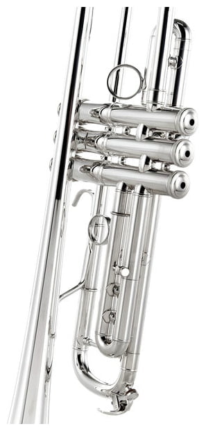 YAMAHA YTR-8345RS 02 TROMBA IN SIB PLACCATO ARGENTO IN OTTONE + CUSTODIA DOPPIA TRC-800E4 E BOCCAGLIO 16C4 6