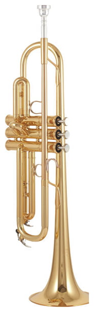 YAMAHA YTR6310 Z TROMBA PROFESSIONALE IN SIB LACCATO ORO IN OTTONE + CUSTODIA 2