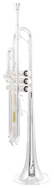 YAMAHA YTR6310 ZS SILVER TROMBA PROFESSIONALE IN SIB LACCATO ARGENTO IN OTTONE + CUSTODIA 2