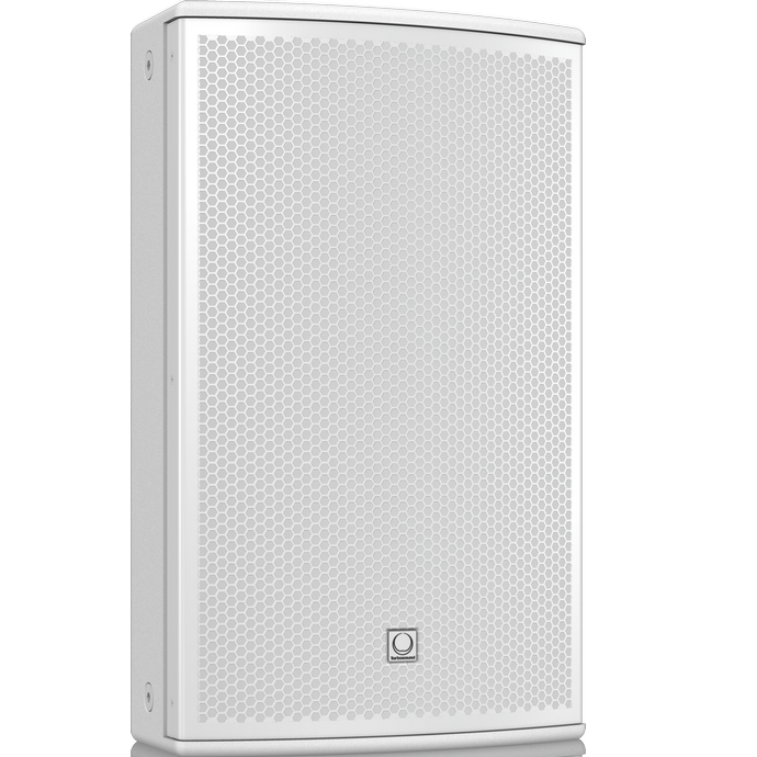 TURBOSOUND NUQ102 WH CASSA PASSIVA 1200 WATT WOOFER 10 TWEETER 1 8 OHM CONNETTORI SPEAKON NL4 COLORE BIANCO 2