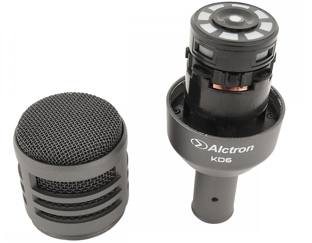 ALCTRON T8700 KIT 7 MICROFONI PER BATTERIA DRUMSET E CUSTODIA MICROFONO CASSA RULLANTE TOM PIATTI 3