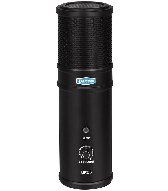 ALCTRON UR66 MICROFONO DA STUDIO USB CARDIOIDE OMNIDIREZIONALE FIGURA DI 8 0