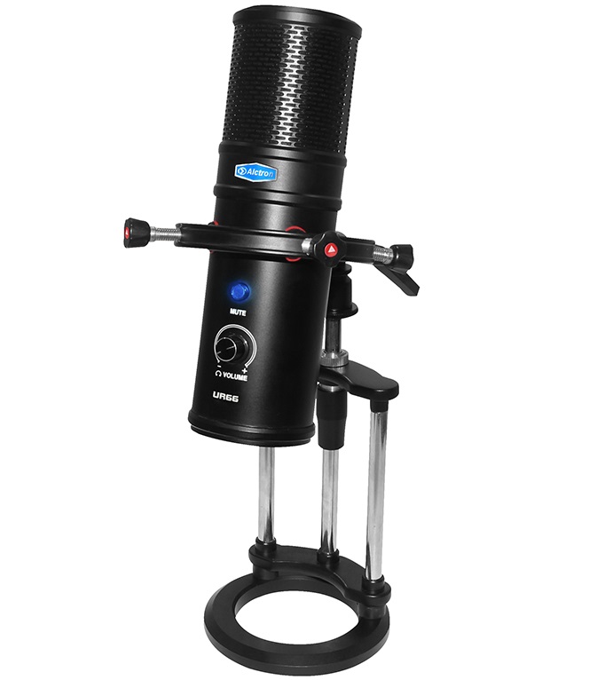 ALCTRON UR66 MICROFONO DA STUDIO USB CARDIOIDE OMNIDIREZIONALE FIGURA DI 8 5