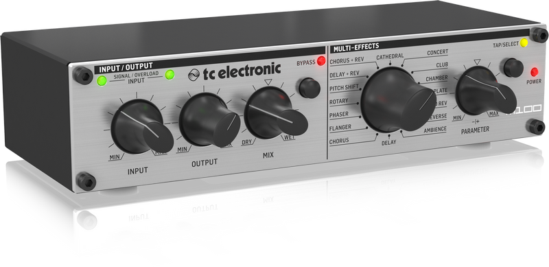 TC ELECTRONIC M100 MULTI EFFETTO DIGITALE CON RIVERBERO – DELAY – CHORUS – FLANGER – PHASER – ROTARY SPEAKER – PITCH SHIFTER 2