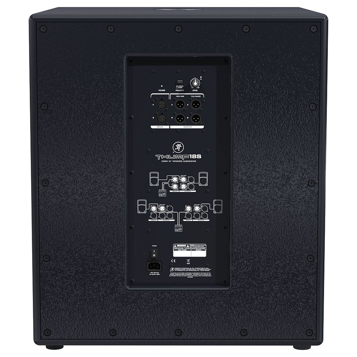 MACKIE THUMP 18S SUBWOOFER ATTIVO 18 1200 WATT 1