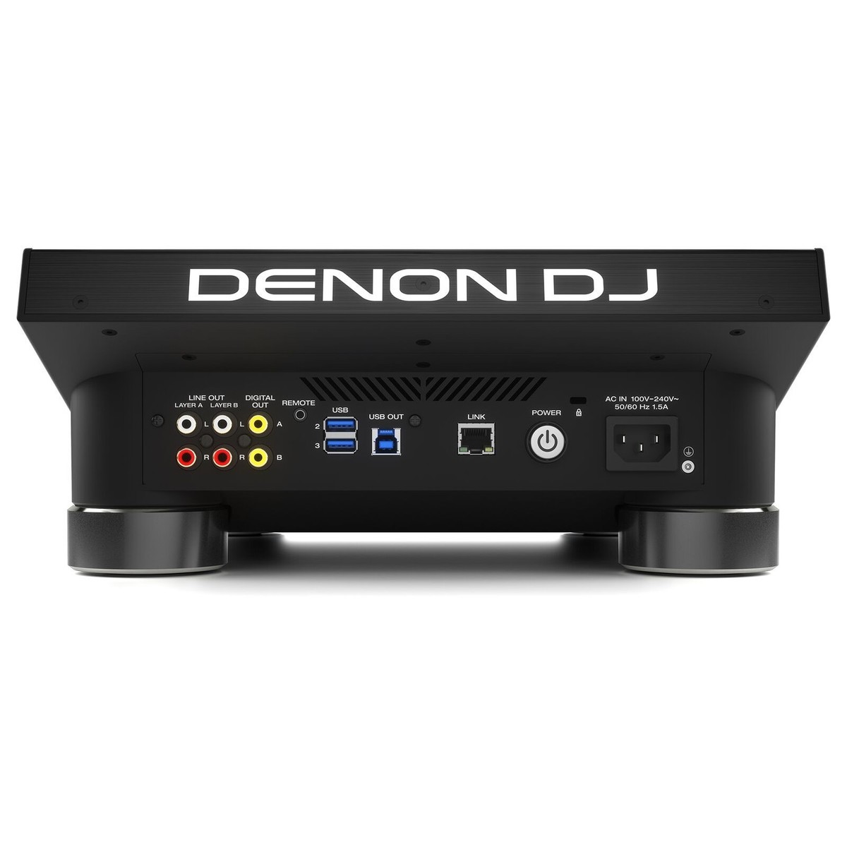 DENON DJ DC5000M PRIME LETTORE MEDIA PLAYER CON JOG WHEEL MOTORIZZATA USB SD CON DISPLAY HD 7 MULTI-TOUCH 1