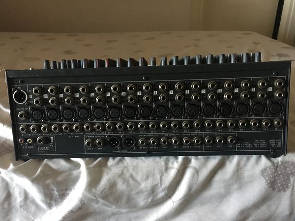 SOUNDCRAFT SPIRIT FX16 MIXER ANALOGICO PASSIVO 16 CANALI CON EFFETTI LEXICON + 16 INGRESSI MICLINE USATO 1