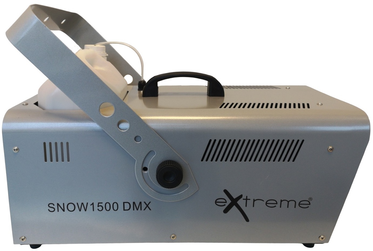 EXTREME SNOW 1500 DMX MACCHINA DELLA NEVE 1500 WATT DMX + CONTROLLO REMOTO 1
