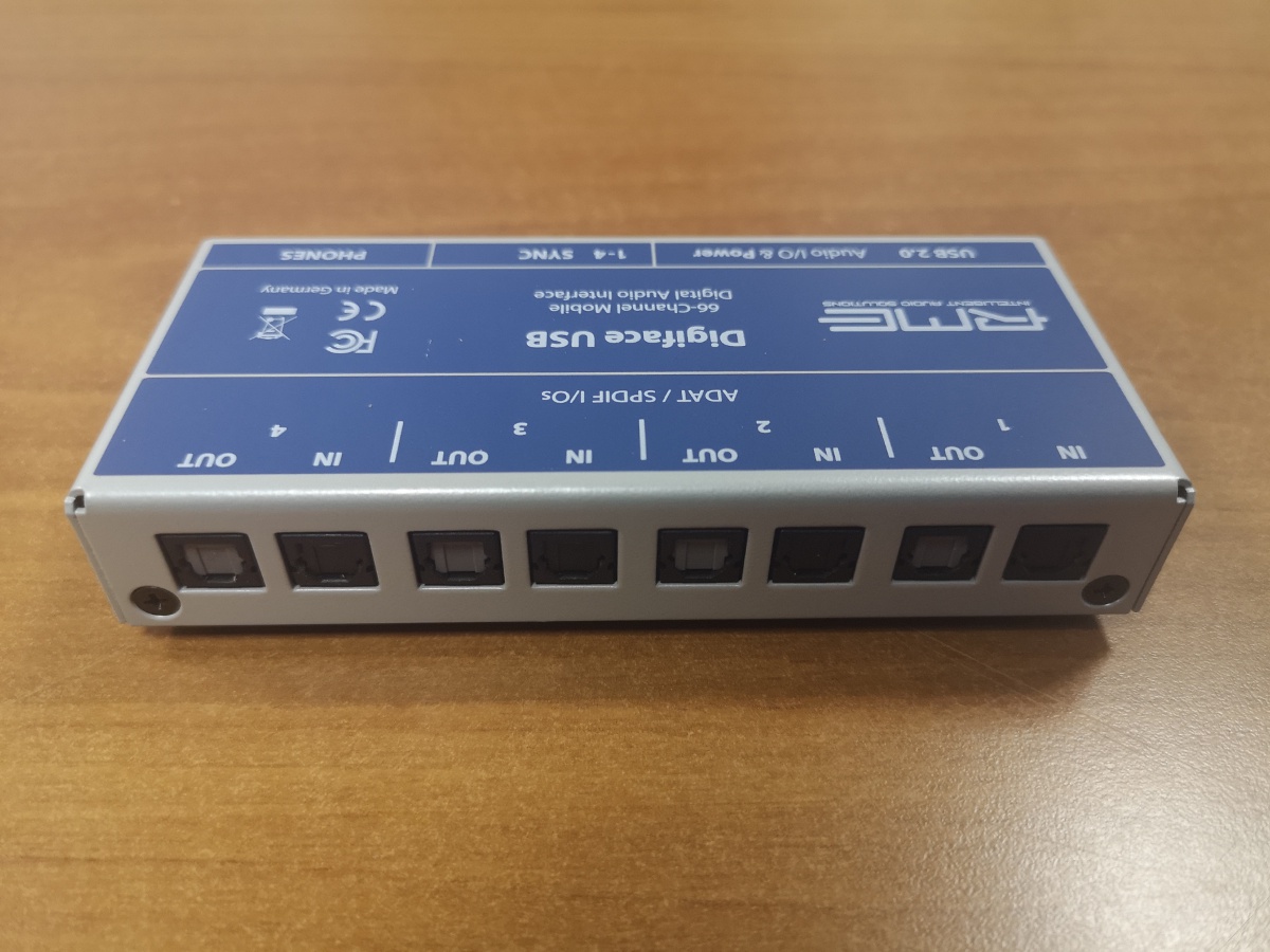 RME DIGIFACE USB INTERFACCIA AUDIO DIGITALE USB 32 IN 32 OUT 4 IN OUT OTTICI USATA OTTIMO STATO 1