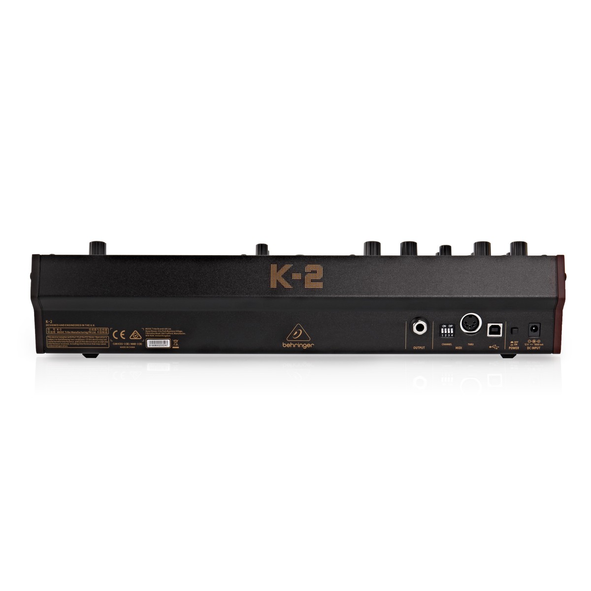 BEHRINGER K2 SINTETIZZATORE ANALOGICO MONOFONICO SEMI MODULARE MIDI USB 3