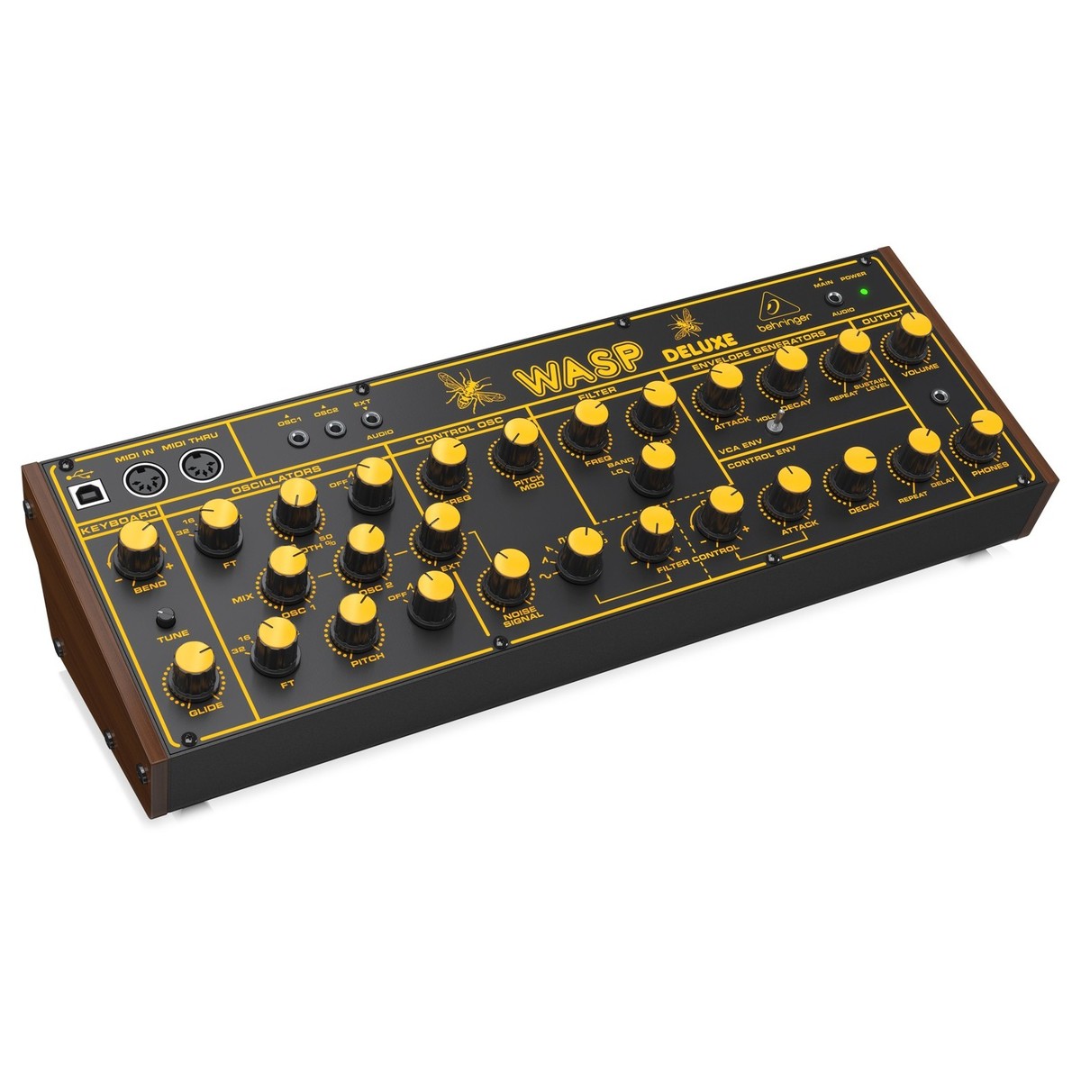 BEHRINGER WASP DELUXE SINTETIZZATORE ANALOGICO MONOFONICO MIDI USB 4