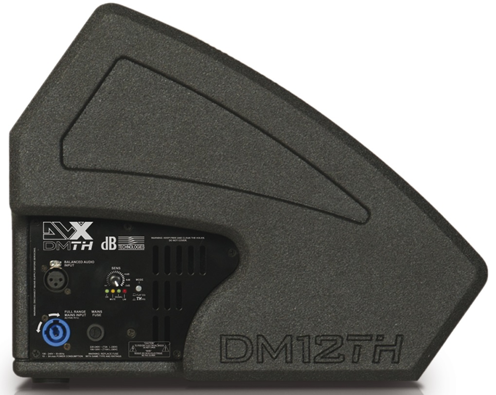 DB TECHNOLOGIES DVX DM12 TH MONITOR ATTIVO DA PALCO 1500W RMS WOOFER 12 DSP 56 BIT 1