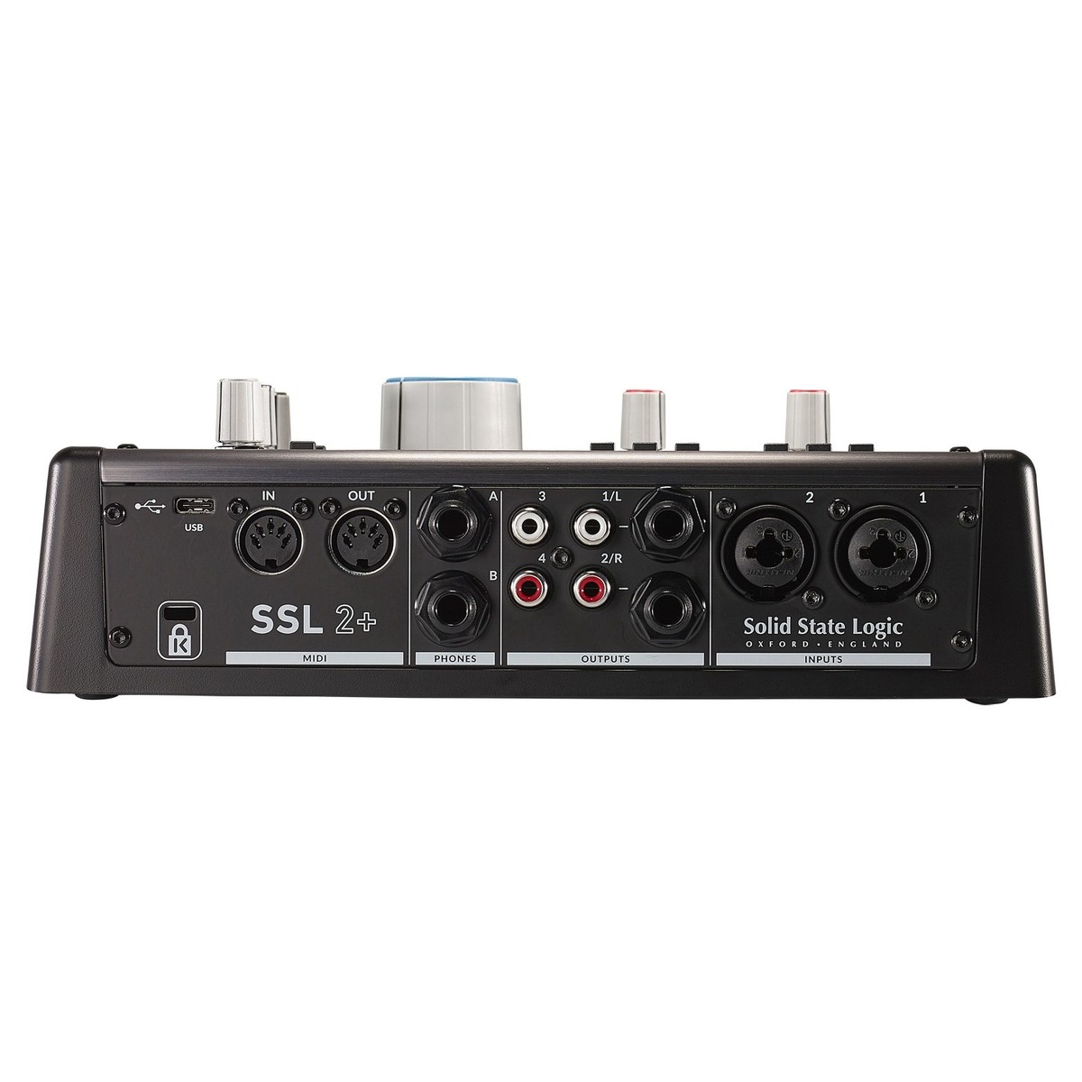 SOLID STATE LOGIC SSL2+ AUDIO INTERFACE INTERFACCIA AUDIO 2 IN 4 OUT 1
