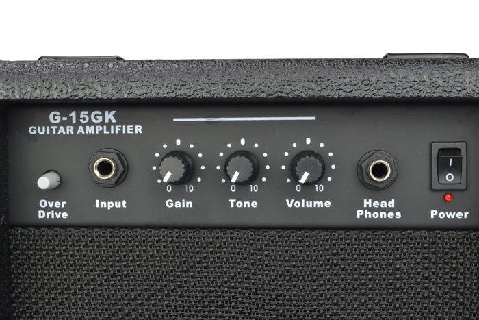 BRYCE MUSIC BGX-15GK AMPLIFICATORE PER CHITARRA ELETTRICA 15 WATT 6.5 + OVERDRIVE 2