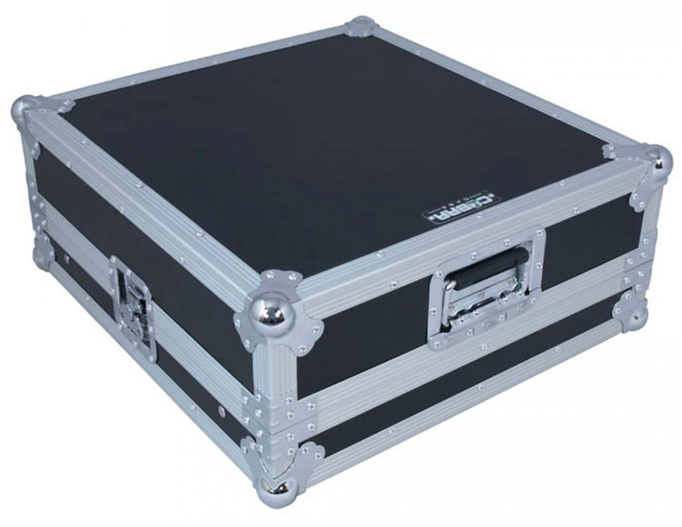 COBRA FC114 FLIGHT CASE PER MIXER CON INSTALLAZIONE RACK 19 10U E PIANO INCLINATO 2