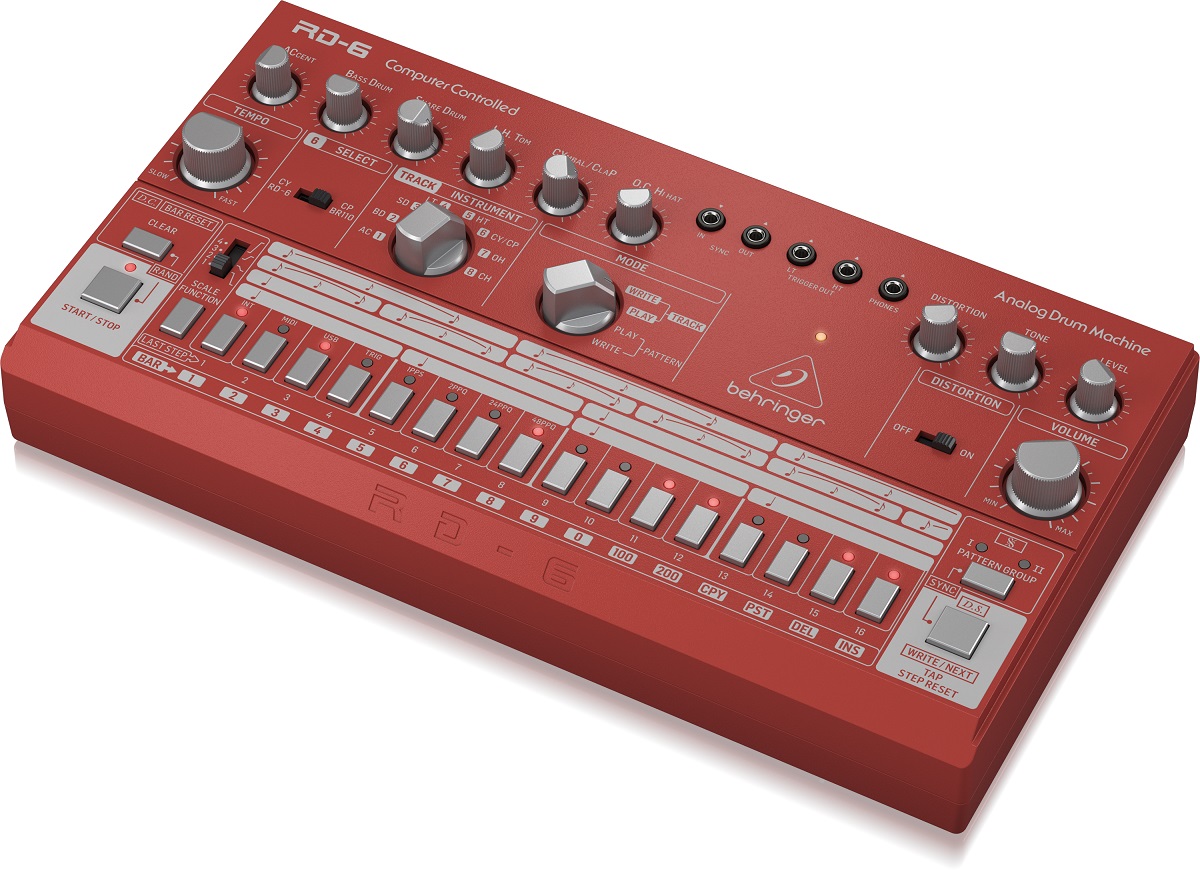 BEHRINGER RD-6 RD RHYTHM DESIGNER ROSSA DRUM MACHINE 3