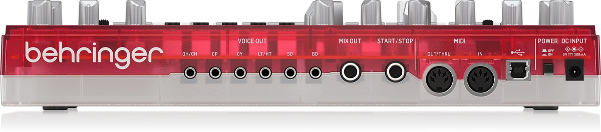 BEHRINGER RD-6 SB RHYTHM DESIGNER RED DRUM MACHINE ROSSA 1