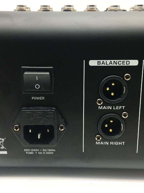 ATOMIC4DJ MIX-X 12 MIXER 8 CANALI MONO 2 STEREO USB BLUETOOTH 4