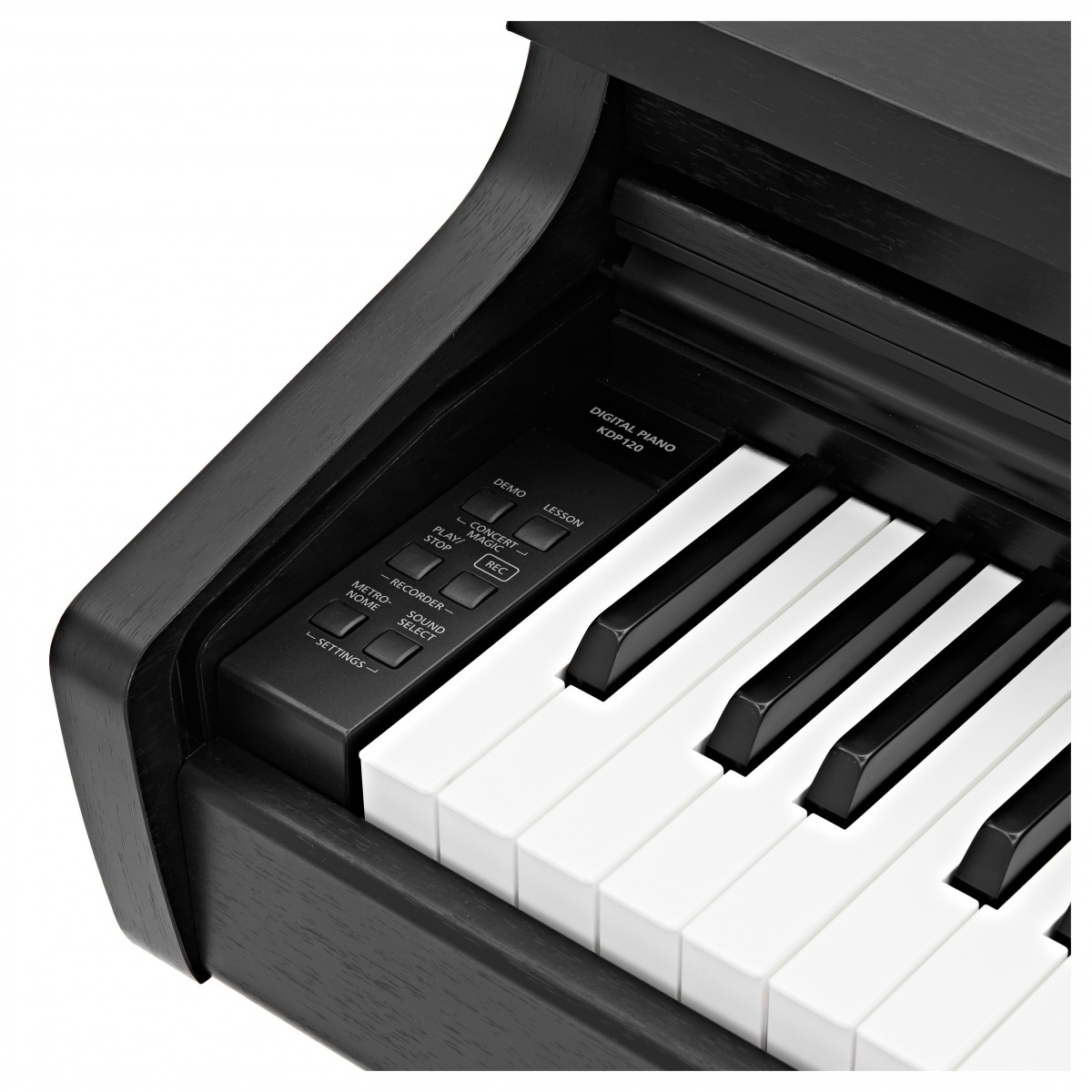 KAWAI KDP120 BLACK SATIN PIANOFORTE DIGITALE 88 TASTI PESATI USB MIDI E BLUETOOTH MIDI 2
